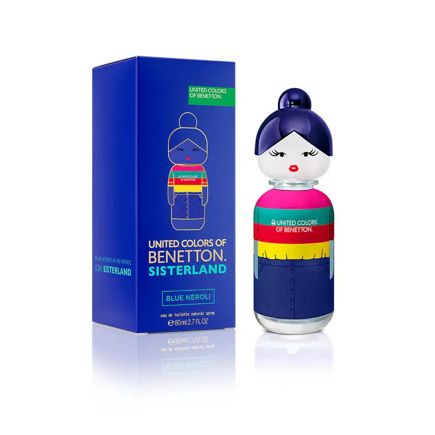 Benetton Sisterland Blue Neroli EDT For Women 80ml