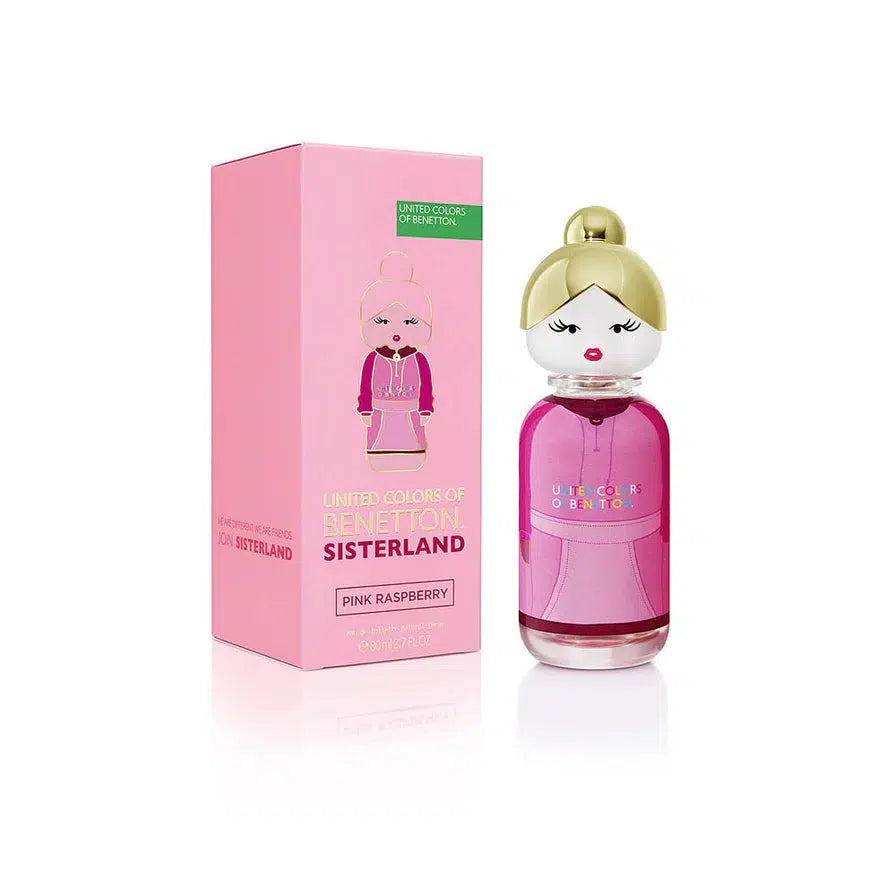 Benetton Sisterland Pink Raspberry EDT For Women 80ml