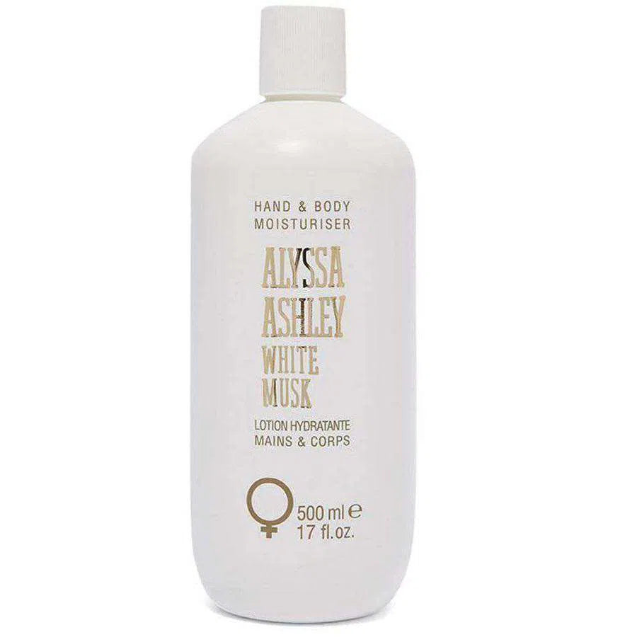 Alyssa Ashley-White Musk by Alyssa Ashley Hand & Body Lotion Moisturizer 500ml Women-Lotion